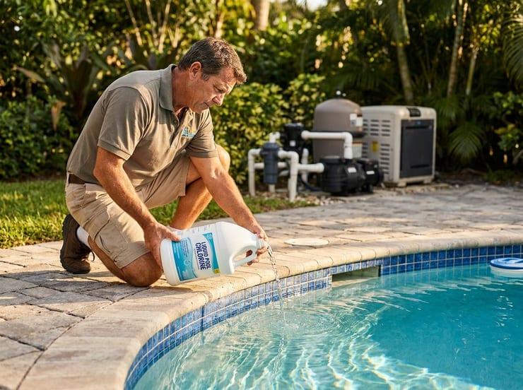 tratamiento de agua de piscina